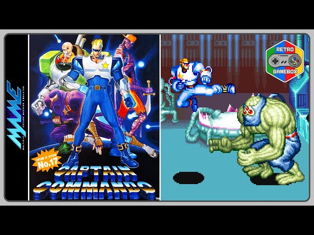 Captain Commando Longplay! #CaptainCommando #Capcom #retro