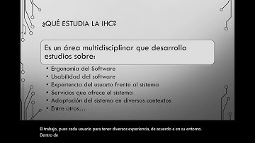 Tema Interacción Humano Computador