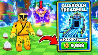 Unlocking MAX LEVEL Guardian Treadmill in Steal an Egg! (Roblox)