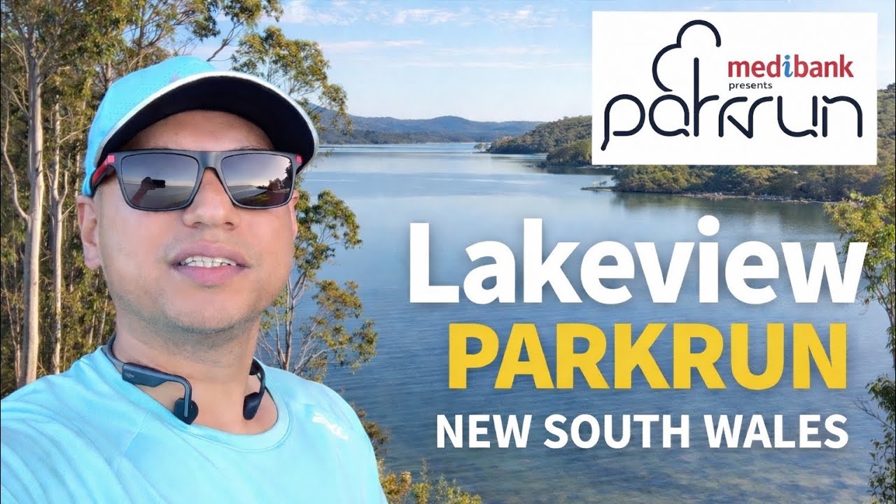 Running at Lakeview Parkrun | Newcastle, New South Wales 