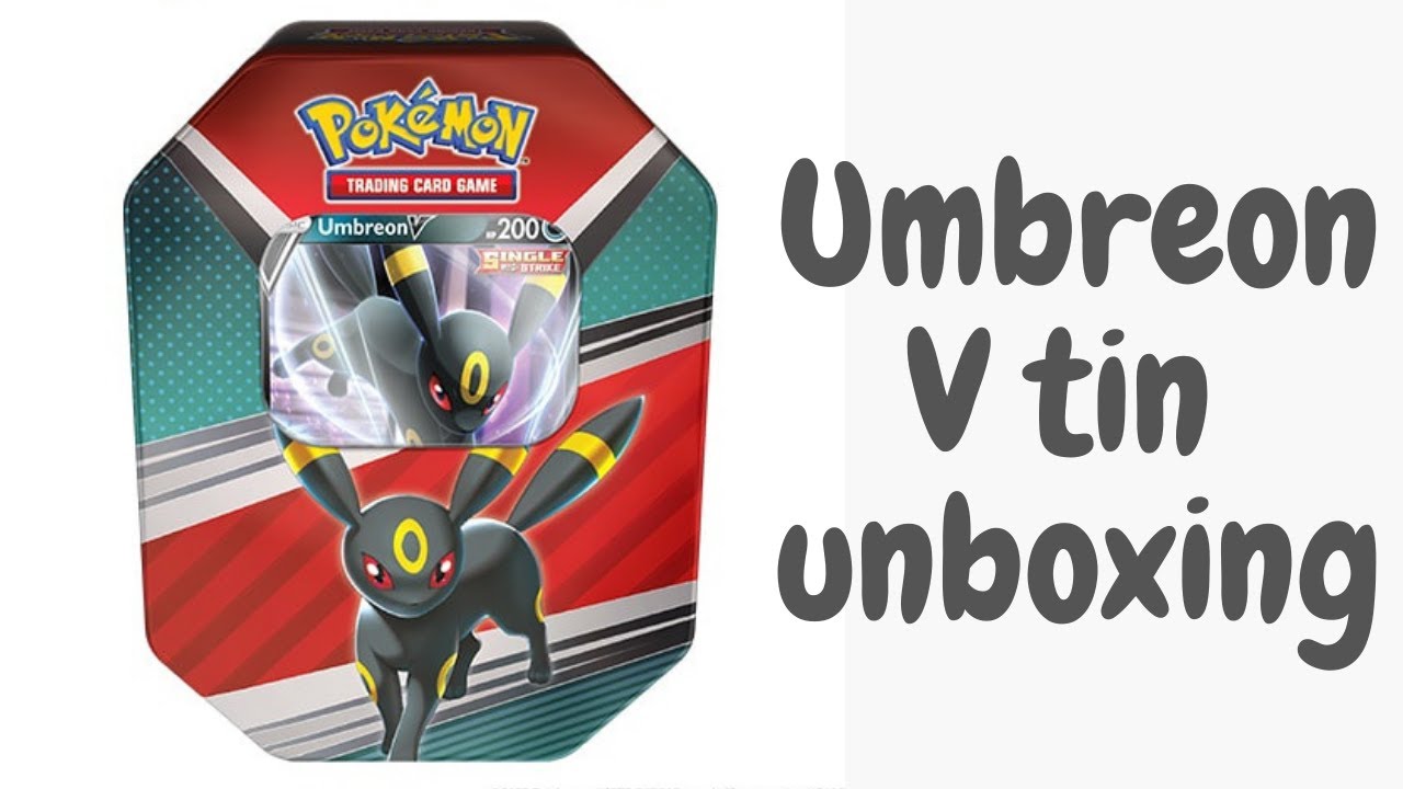 *New* Umbreon V tins (2022) unboxing
