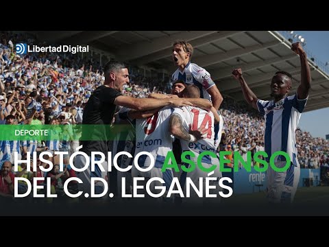 Así ha sido el histórico ascenso del C.D. Leganés