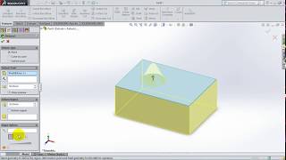 61 SolidWorks 2015 Tutorial 61  Deform tool, point