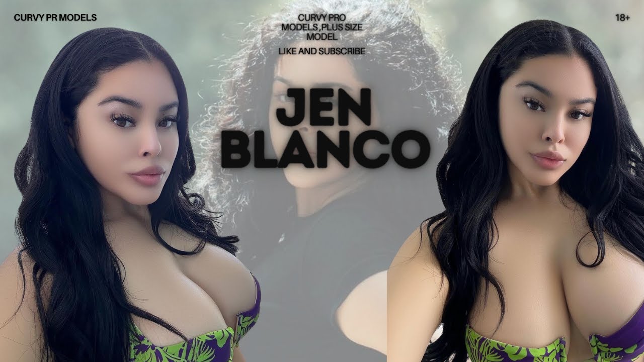 Jen Blanco | Curvy Plus Size Models | Top Plus Size Models | Plus Size