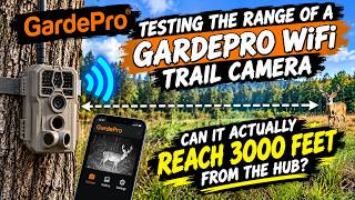 Testing the GardePro Link - Long Range WiFi Trail Camera!!