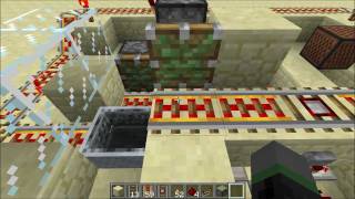 Simple Delayed Minecart Stop + Tutorial (Minecraft)