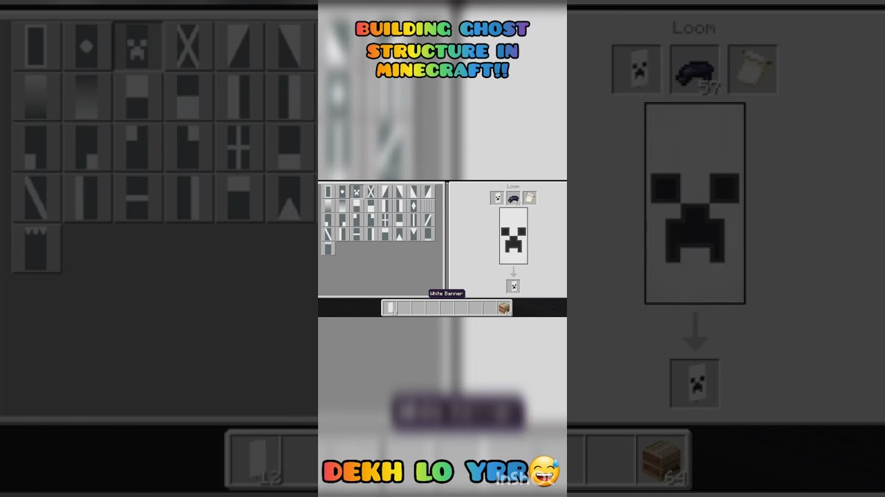 building ghost in minecraft 