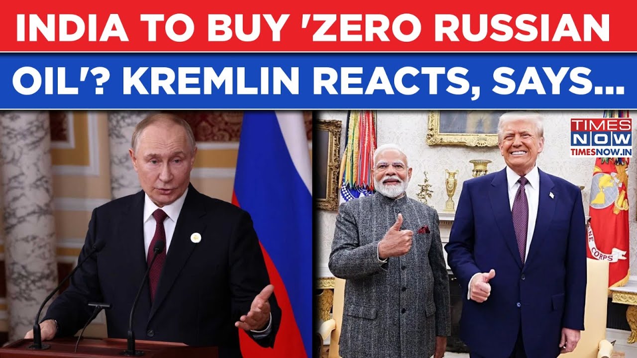 India To Buy 'Zero Russian Oil'?  Kremlin's 1st Reaction As US Claims This After Modi-Trump Deal