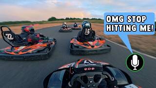 I Put A Microphone In My Helmet For My First Real Karting Race
