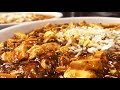 【麻婆豆腐】  そうだ 麻婆豆腐、食べよう。My favorite dish.   Spicy sichuan dish of tofu and minced meat.