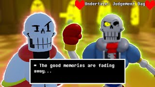 Undertale: Judgement day TS UnderSwap and Disbelief Papyrus Gameplay