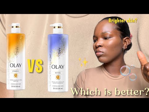 OLAY VITAMIN C VS OLAY RETINOL BODY WASH✨|| WHICH ONE IS BETTER || Watch this before buying ❗️❗️