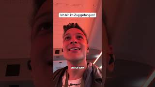 Prince Damien im ICE gefangen.