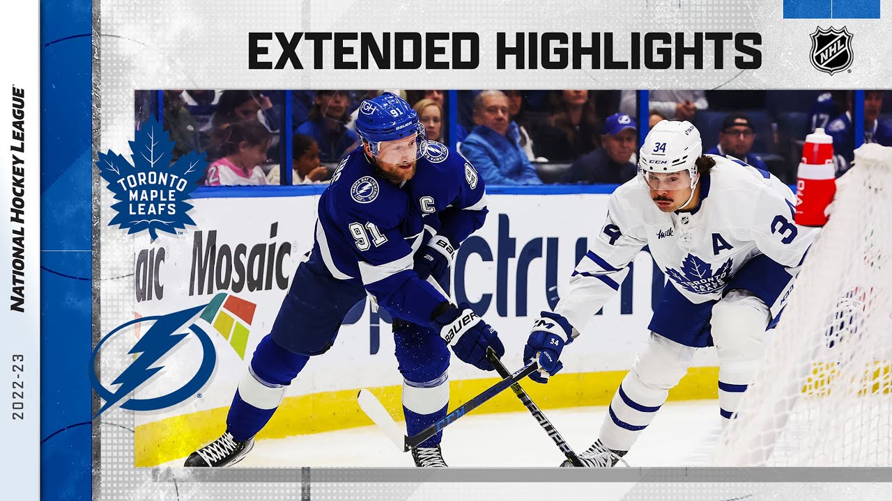 Toronto Maple Leafs vs. Tampa Bay Lightning Dec 3, 2022 HIGHLIGHTS