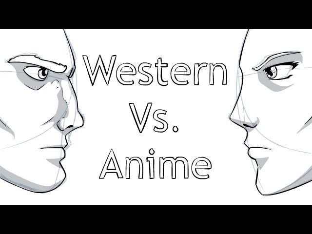 Western vs Anime - Naruto by AmerGrey on DeviantArt