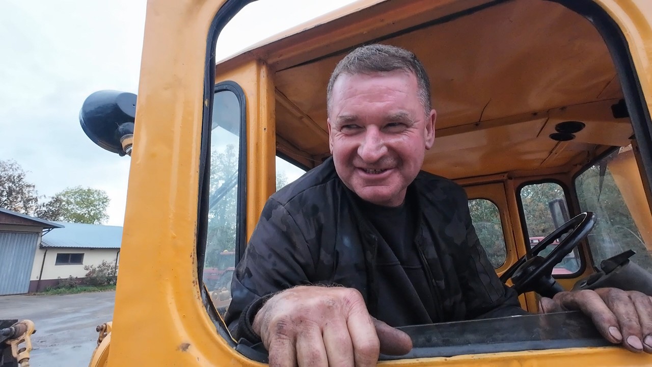 Jazda próbna silnikiem V8 15 litrów po kapitalce Kirowiec K-700A z Piotrogrodu