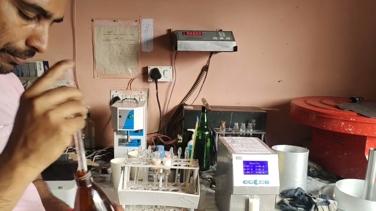 Milk Fat Testing Tutorial By Centrifugal Machine