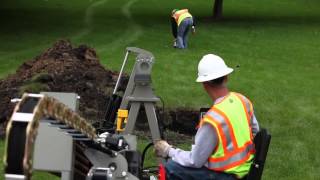 Grundodrill 4X® Compact HDD - Polyethylene Pipe Installation