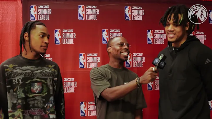 “We’re Trying To Win [Summer League].” | Rob Dillingham & Terrence Shannon Jr. Interview With Grady