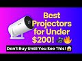Top 3 Best Projectors Under $200 on Amazon  Budget Home Theater Picks 2025