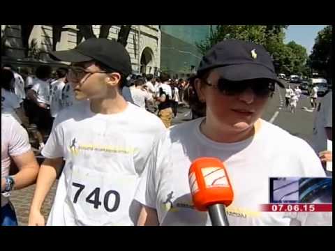 თავდაცვის მინისტრმა მარათონში, \"ერთად ვიმარჯვებთ\" მიიღო მონაწილეობა