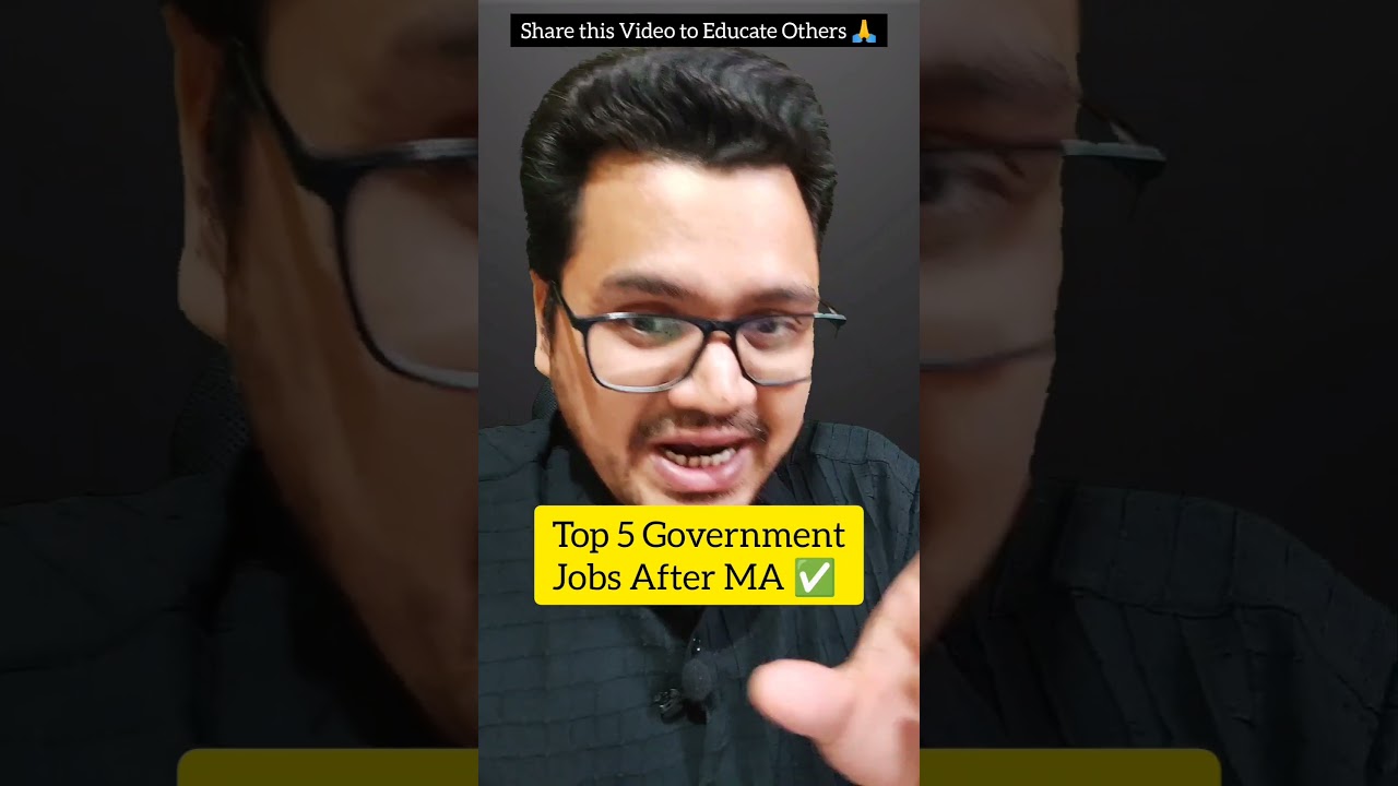 Government jobs After MA | By Sunil Adhikari 