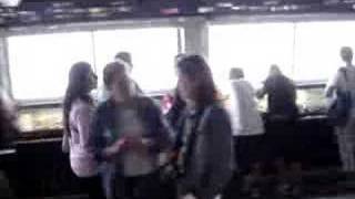 France - Paris - Eiffel Tower (elevator ride up)