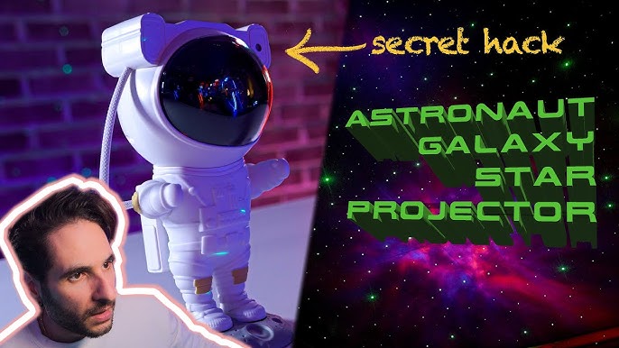 Astronauta Proyector de Galaxias y Estrellas  Unboxing + Analisis + Prueba  LET'S GET ROCKED!!! 