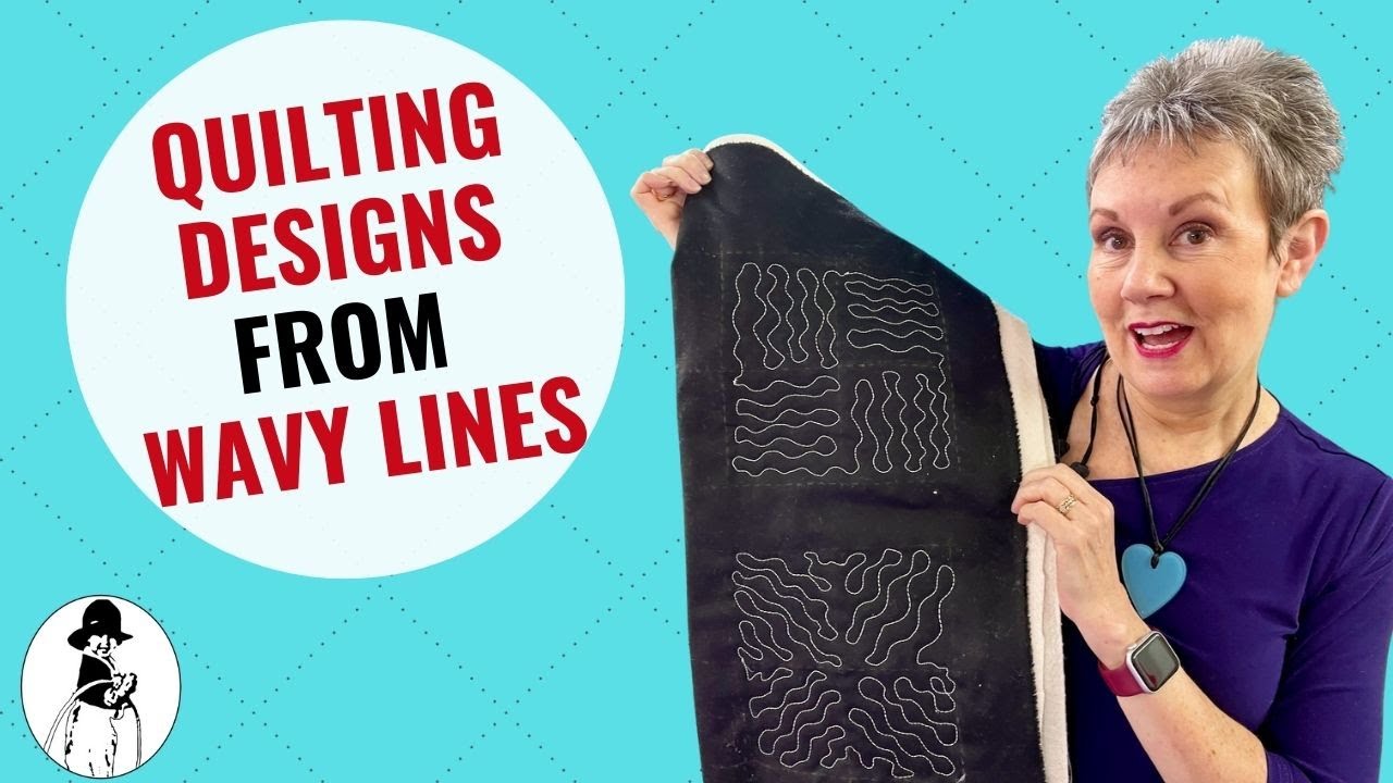 Easy Free Motion Quilting Designs (FREE PRACTICE SHEET) 