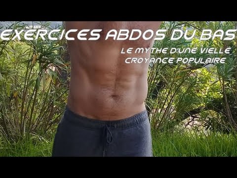 perdre du ventre femme Abdos du bas : le mythe d’une vieille croyance populaire