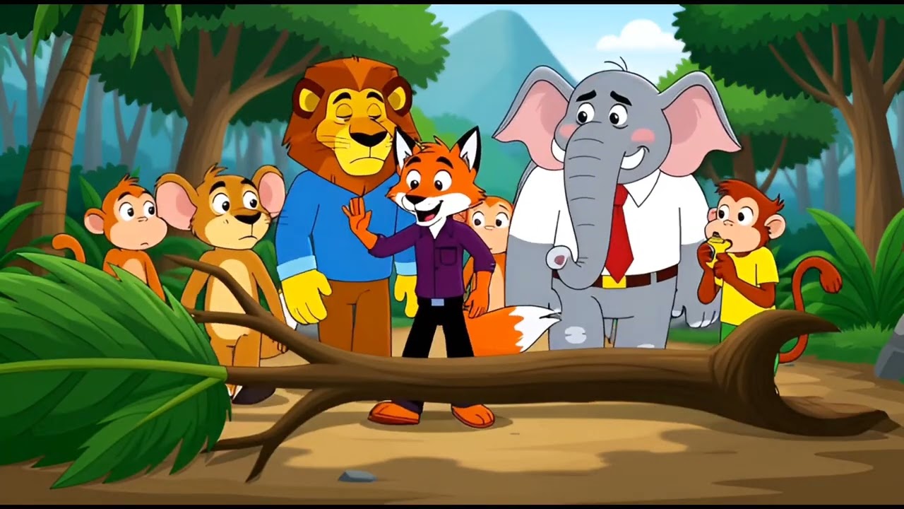 All Animals Unite to Save the Forest 🌎 | catoon world |