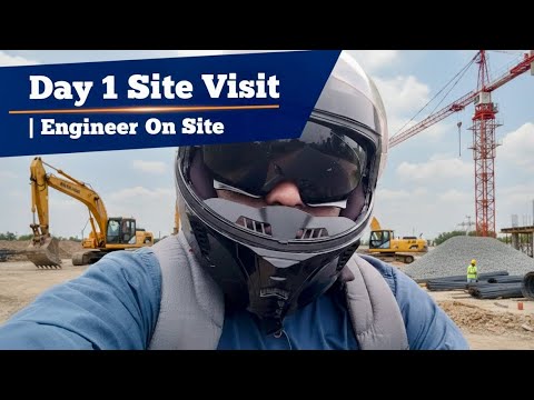 Day 1 at Site | Civil Engineer Daily Life | Engineer On Site - YouTube