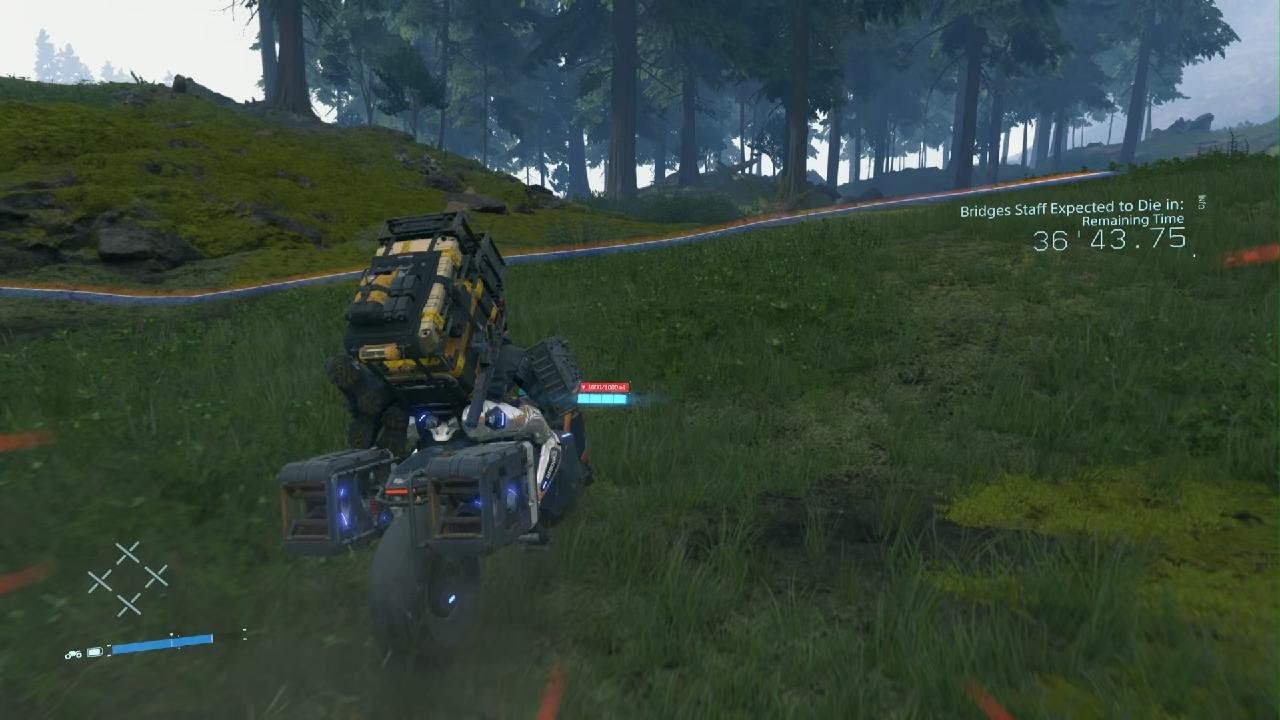 DEATH STRANDING DIRECTOR'S CUT Blood Transfusion Delivery