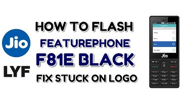 How to Flash Jio LYF F81E & Flash file or Flash tool | Hindi - हिंदी