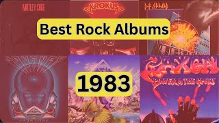Top 10 Rock Albums of 1983 (This List Was BRUTAL to Make)