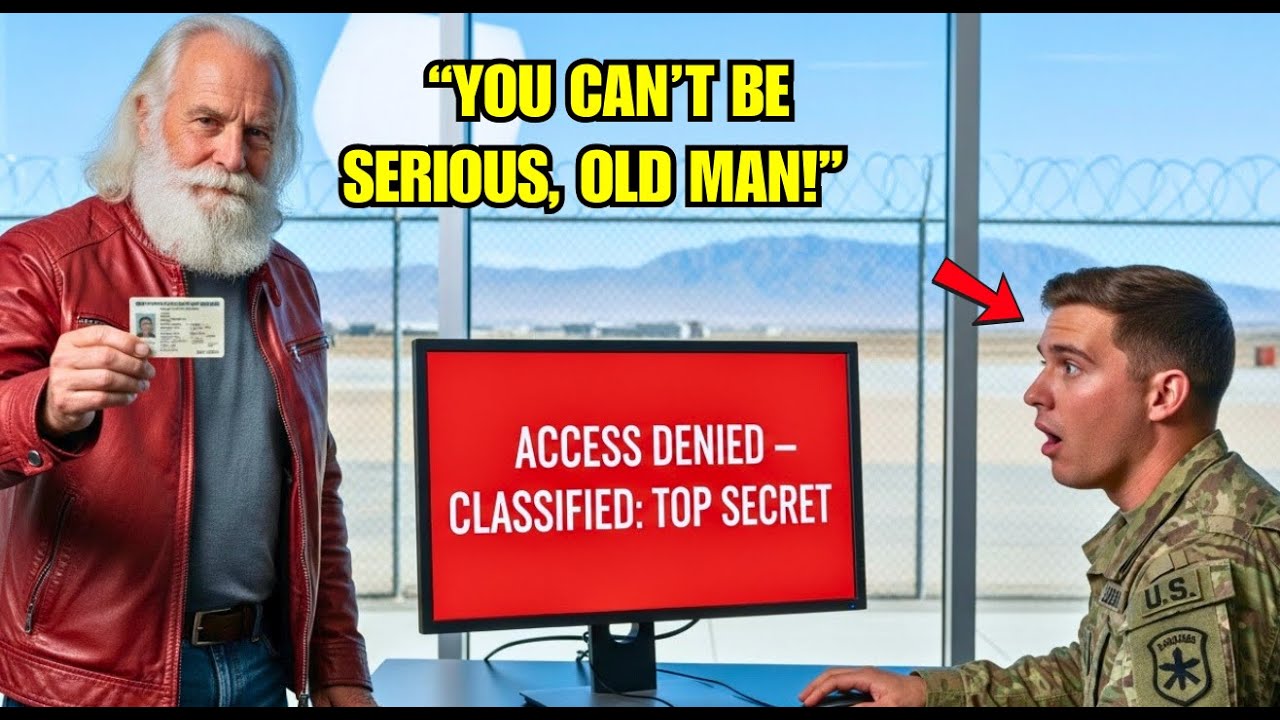 US Base Guards Scanned the Old Veteran’s Fake ID and Laughed — Until TOP SECRET Alerted the General
