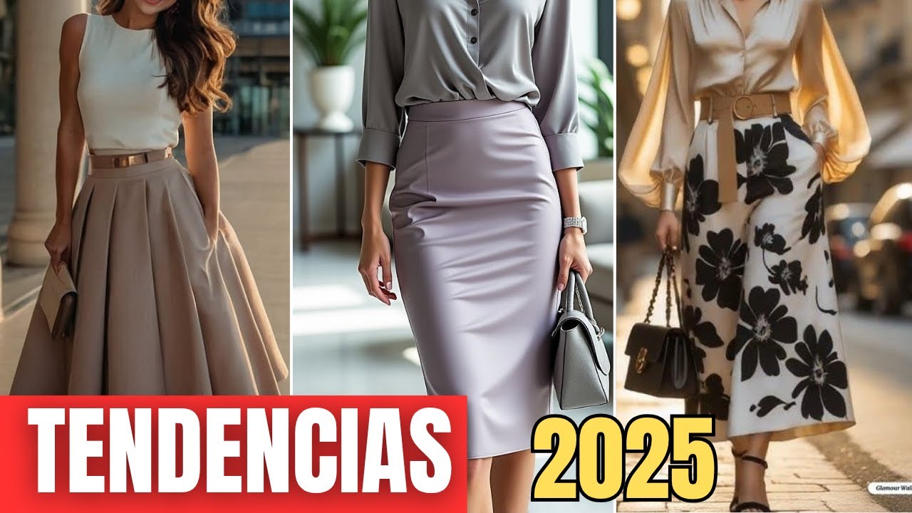 Faldas ELEGANTES 2025 | Descubre Cuál Te Favorece Más Según Tu Cuerpo