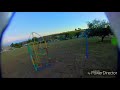 130mm drone DYS1306 on 4S + crash