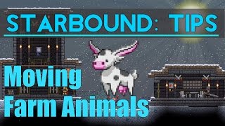 Starbound Tips: Moving Farm Animals