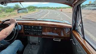 1967 Jaguar Mark II 340 4-Speed Test Drive (External Mic)