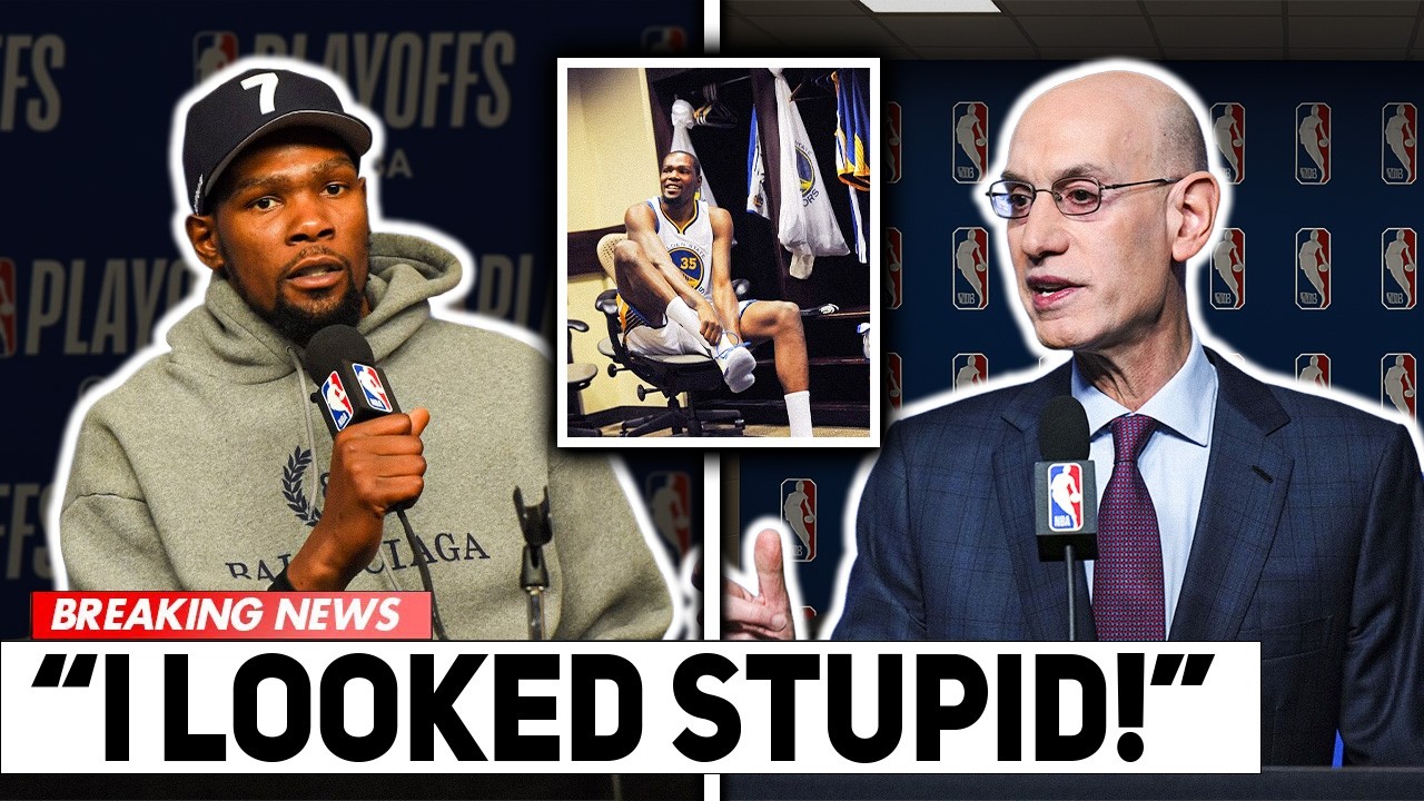 Kevin Durant APOLOGIZES For Burner Account After Locker Room Incident.. (He Looked SHOOK!)