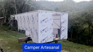 Construção do Camper artesanal parte 3.