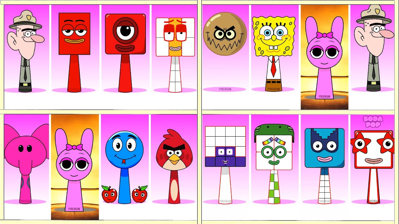 Sprunki OC ALL Phases | Incredibox Compilation COMPLETE 