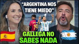 Argentino Humilla A Periodista Española En Vivodice Que España Nos Eabafinalissima Que No Fue