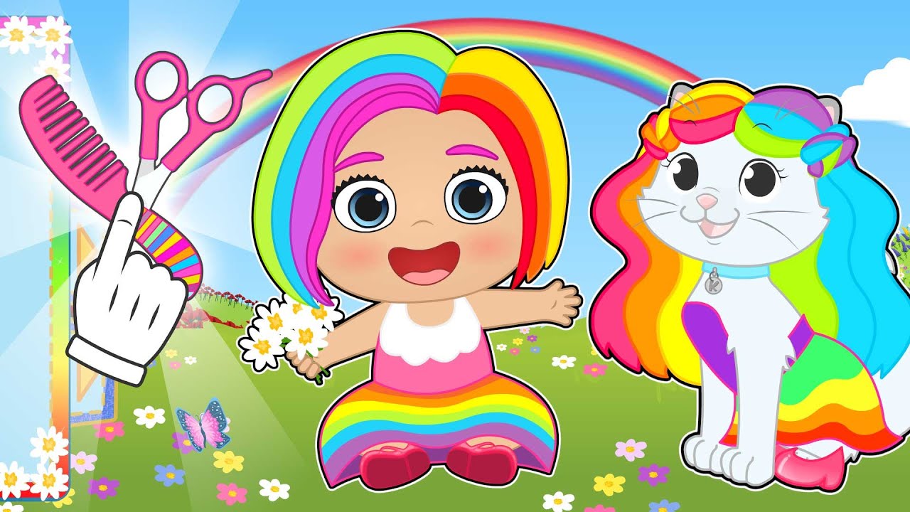 LILY AND KIRA 💇‍♀️🌈 New Spring looks 2023 - YouTube