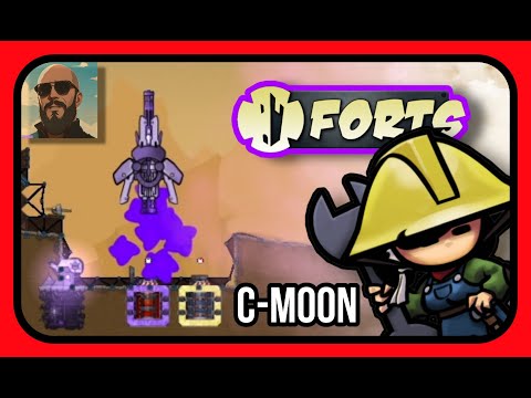 Forts -  С-MOON MOD Немного имбовый, но очень интересный!!! #forts #фортс #ЛысыйДядь
