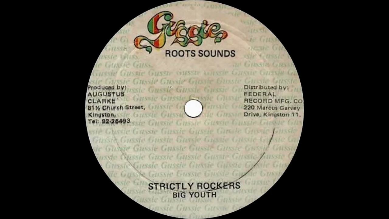 Big Youth - Strictly Rockers - YouTube