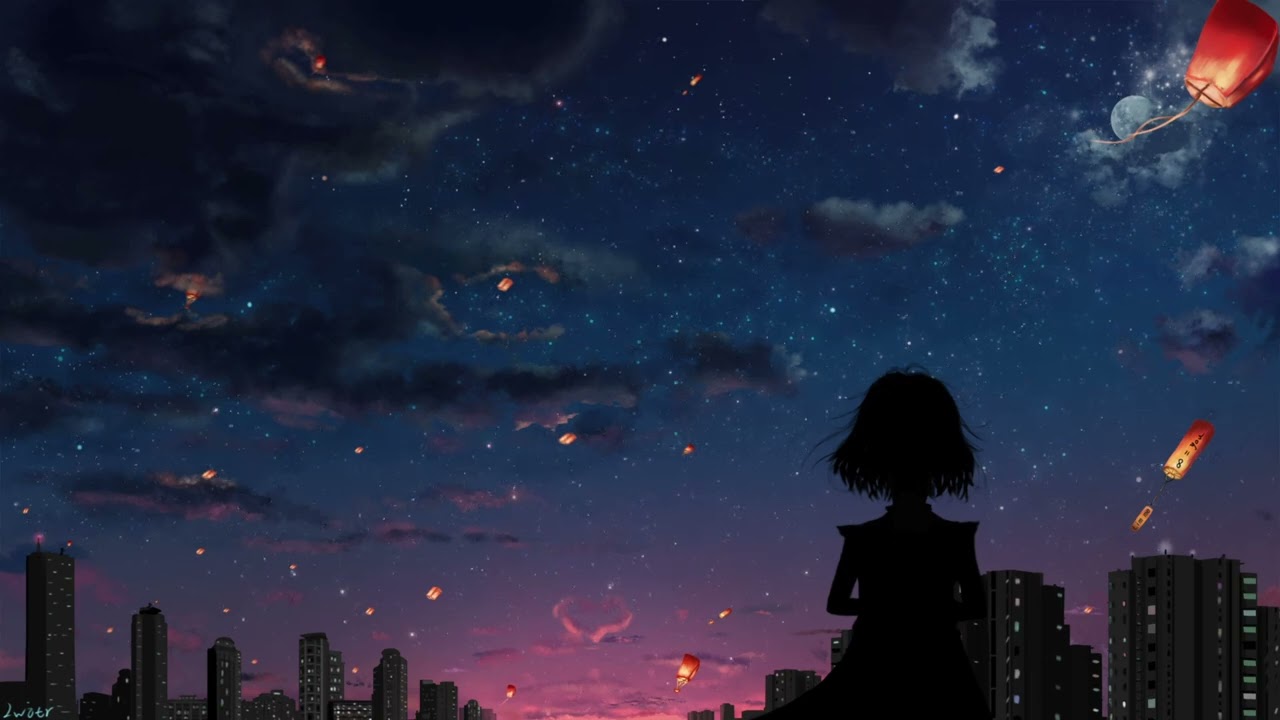 Starry Night Sonata - 1 Hour of Ambient Music for Sleep (432Hz) | Mubix Chill