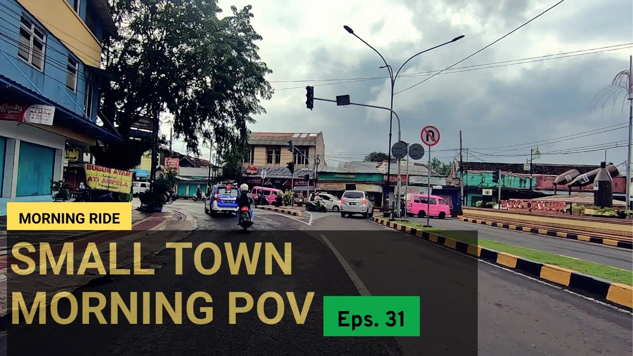 Morning Ride: Cianjur - Cikalongkulon #31 | Rural to Urban. Pure Road Ambience, No Talking