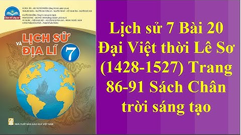 Giải vở bài tập lịch sử 7 bài 20 năm 2024